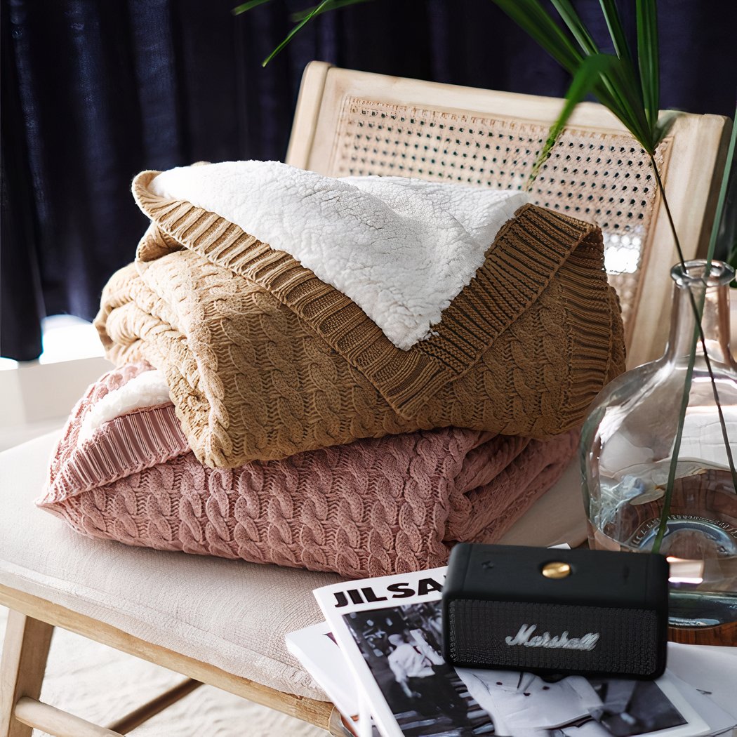 Grande Couverture Pendleton – Motif Couche Marine – Neuve – Format Large